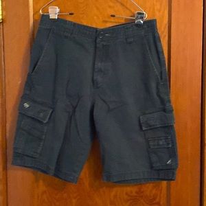 💜💜 Men’s AStars Cargo Shorts Size 32 Black